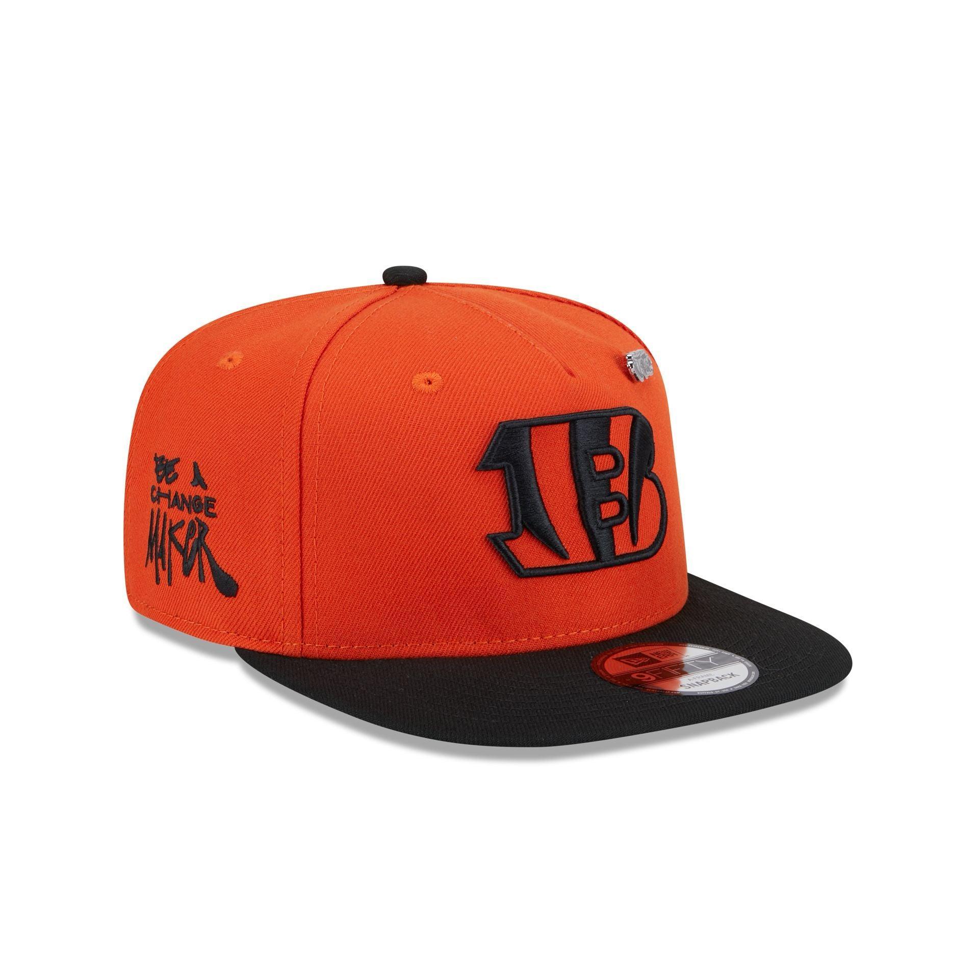 Cincinnati Bengals 2024 Inspire Change 9FIFTY A-Frame Snapback Hat Male Product Image