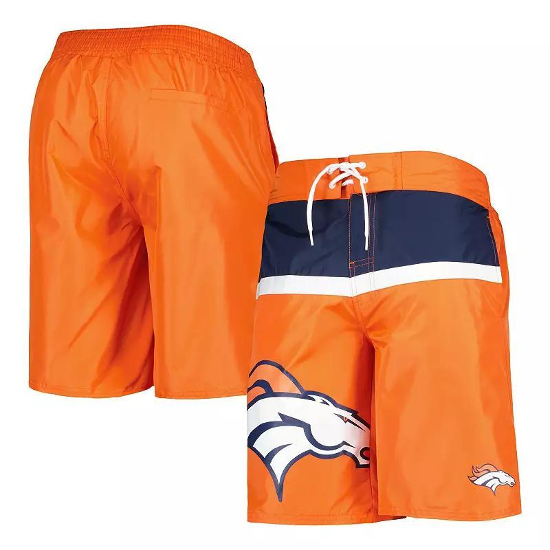 Mens G-III Sports by Carl Banks Denver Broncos Sea Wind Swim Trunks Product Image