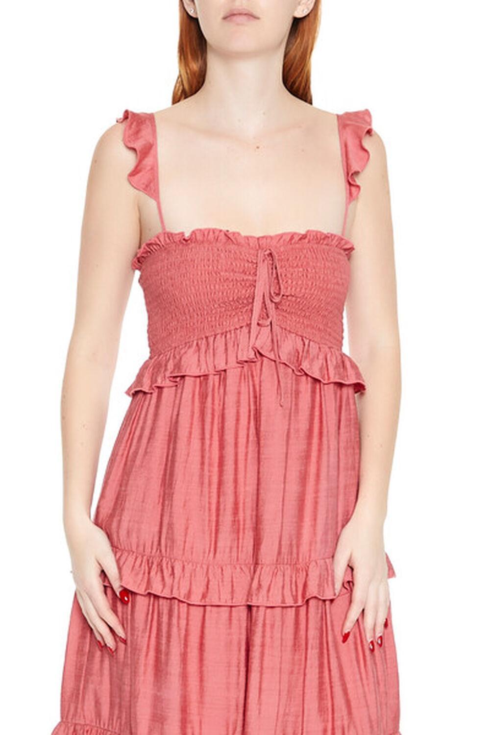 Tiered Ruffle Midi Dress | Forever 21 Product Image