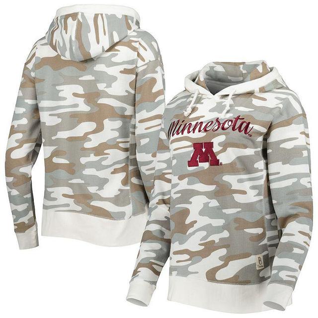 Womens Pressbox Camo Minnesota Golden Gophers San Pablo Pullover Hoodie Product Image