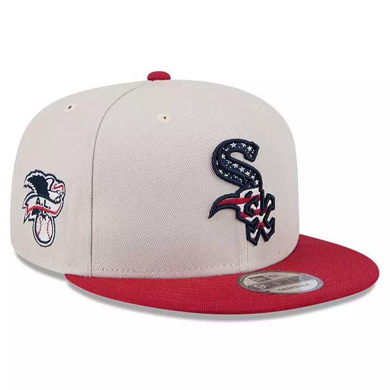 New Era Mens Red Chicago White Sox 2024 Fourth of July 9FIFTY Snapback Hat Product Image