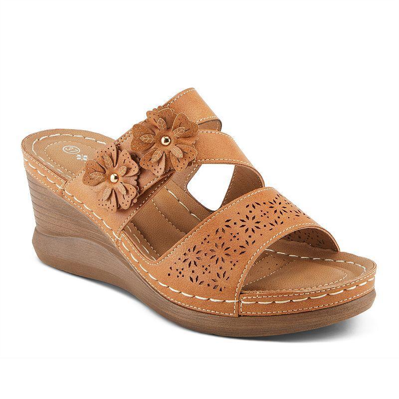 Patrizia Lolly Womens Wedge Slide Sandals Product Image