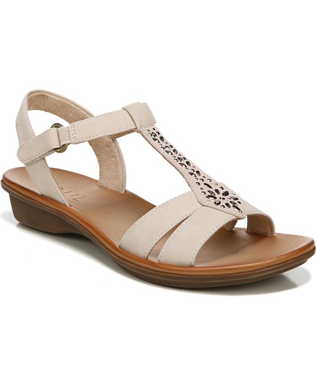 Soul Naturalizer Summer Ankle Strap Sandals - Porcelain Faux Nubuck Product Image