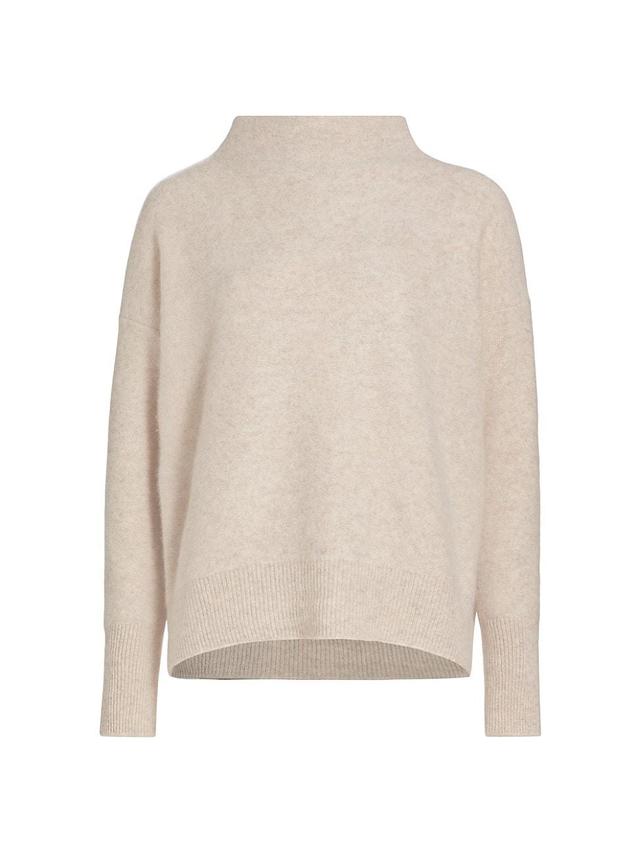 Womens Funnelneck Cashmere Sweater Product Image