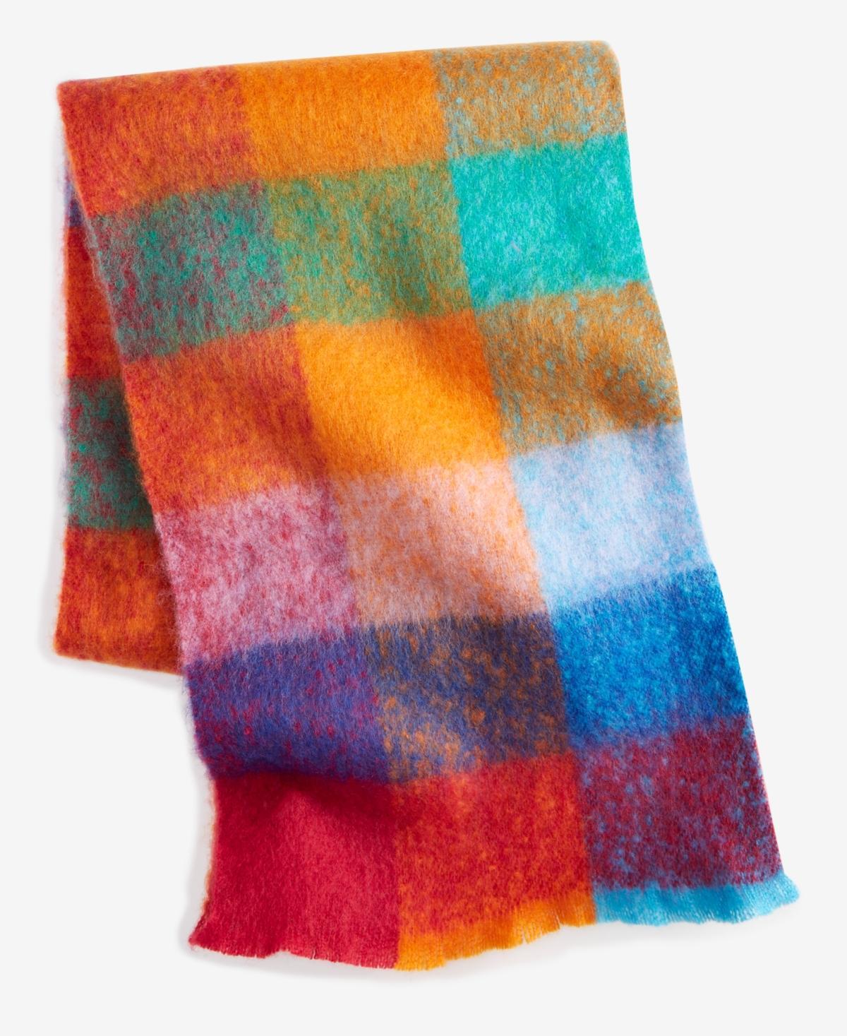 On 34th Womens Oversized Brushed Colorblocked Scarf, Created for Macys Product Image