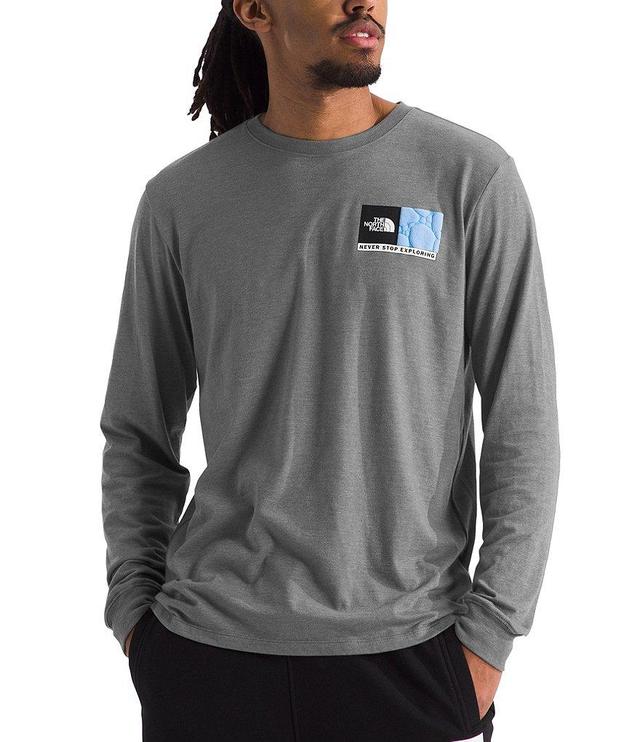 The North Face Long Sleeve Suspended Heathered T-Shirt Product Image