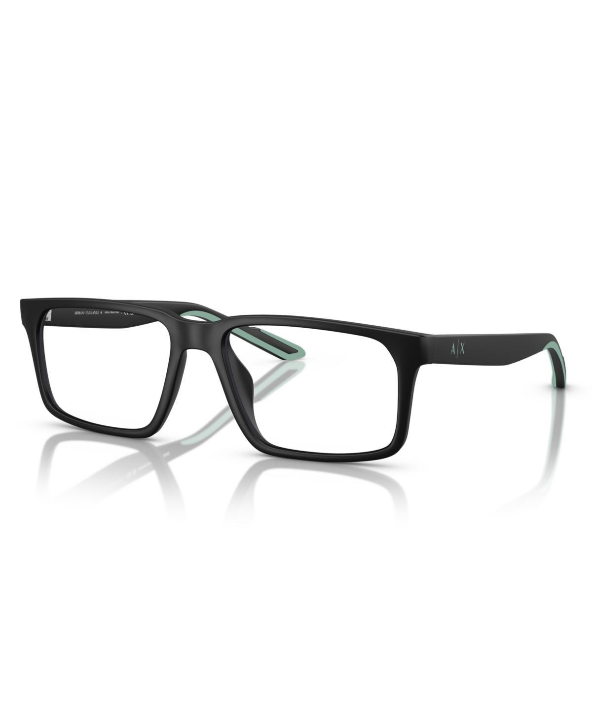 Armani Exchange Mens Polarized Eyeglasses, AX3118U - Matte Opalescent Green Product Image