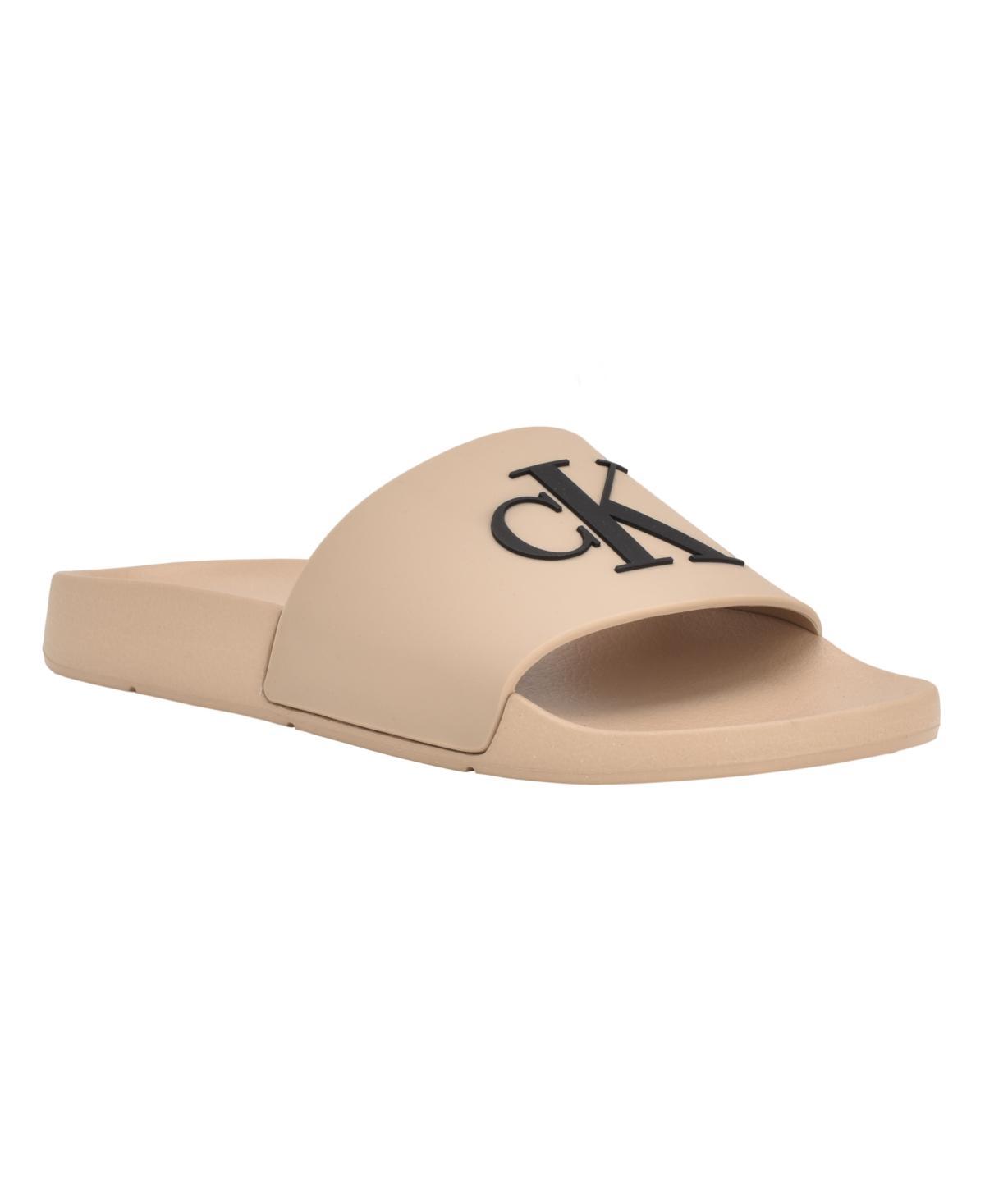 Calvin Klein Womens Arin Pool Slide Footbed Sandals Product Image