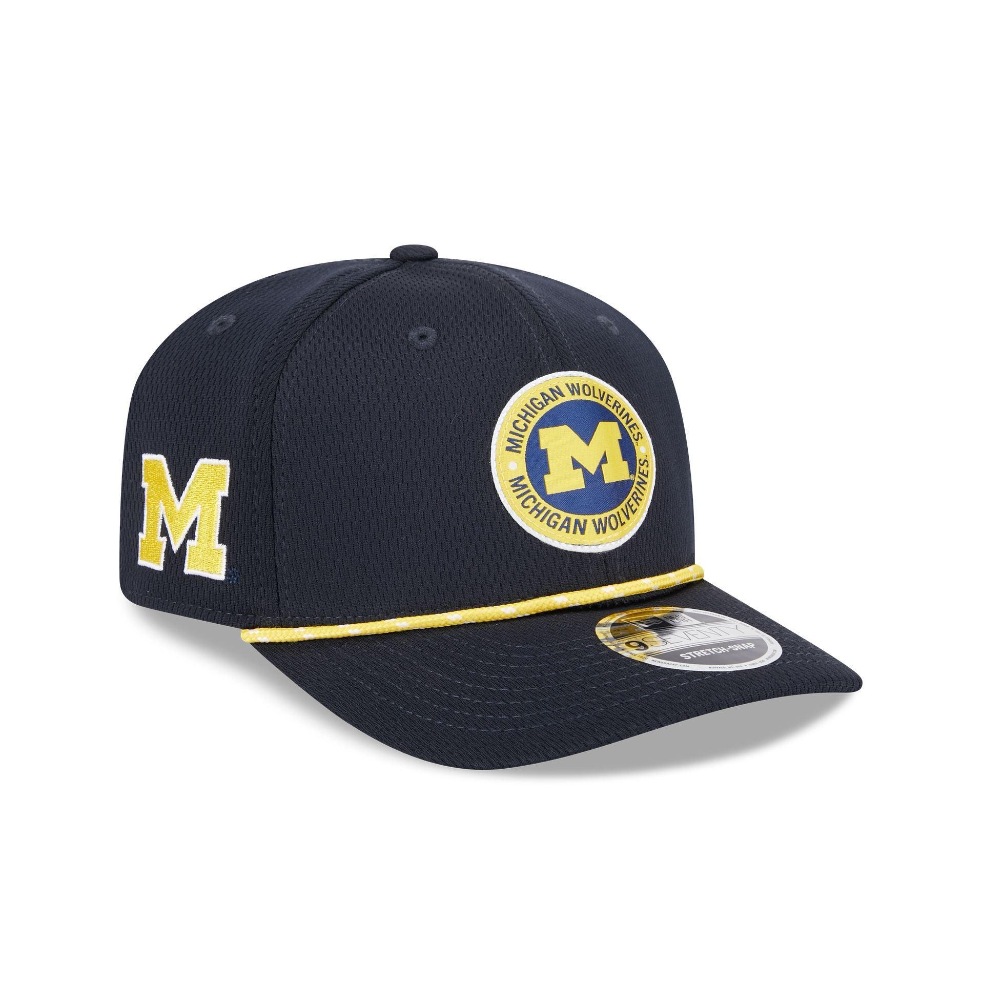 Michigan Wolverines 9SEVENTY Stretch-Snap Hat Male Product Image