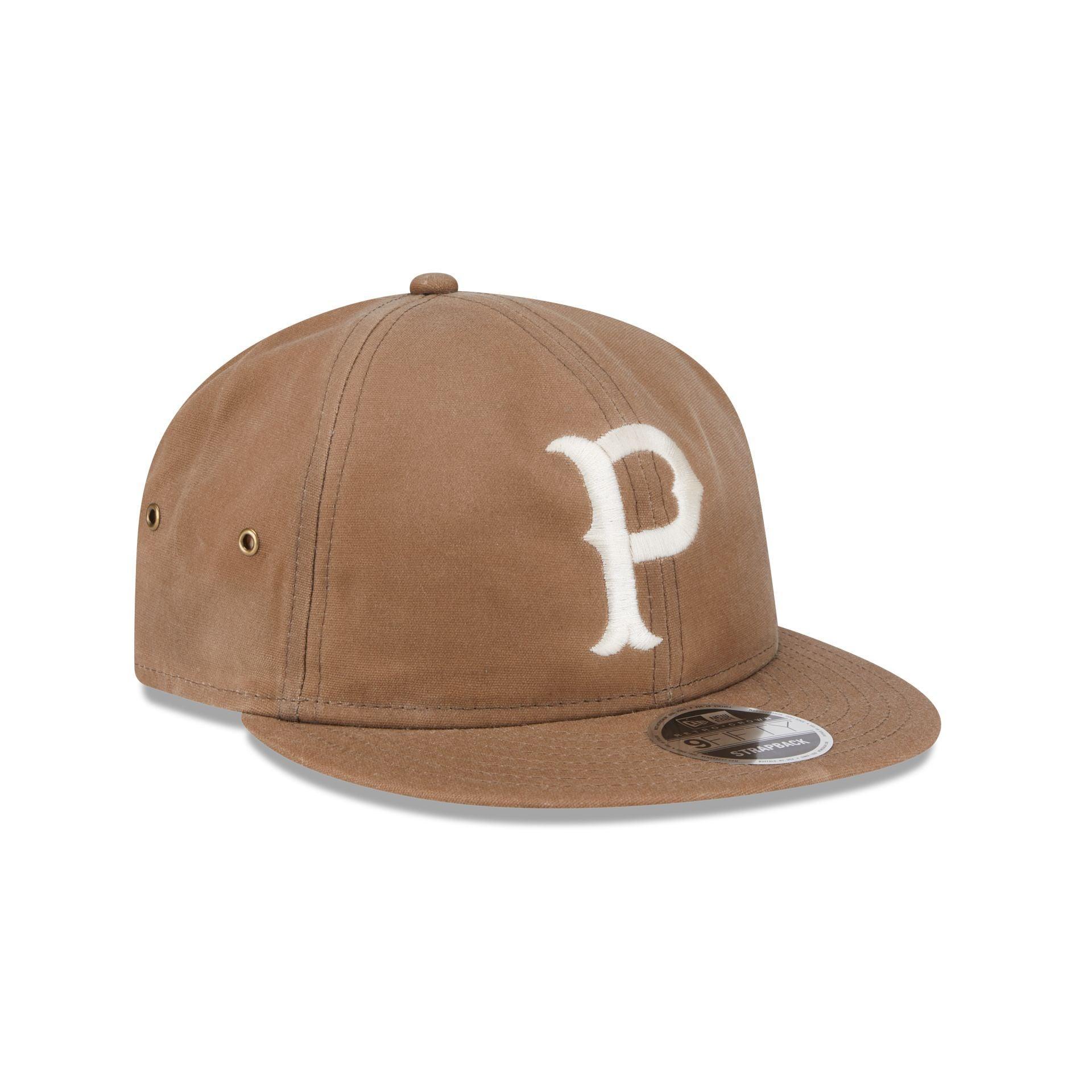 Pittsburgh Pirates Khaki Retro Crown 9FIFTY Adjustable Hat Male Product Image