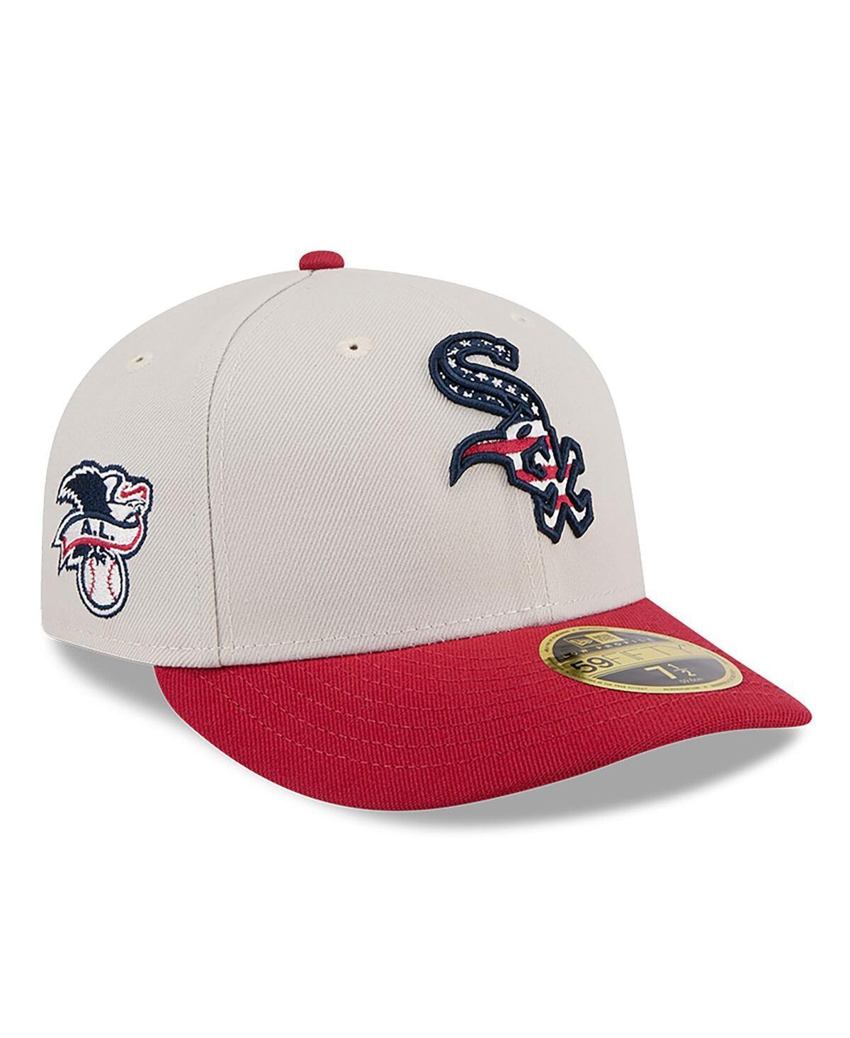 New Era Mens Red Chicago White Sox 2024 Fourth of July Low Profile 59FIFTY Fitted Hat Product Image