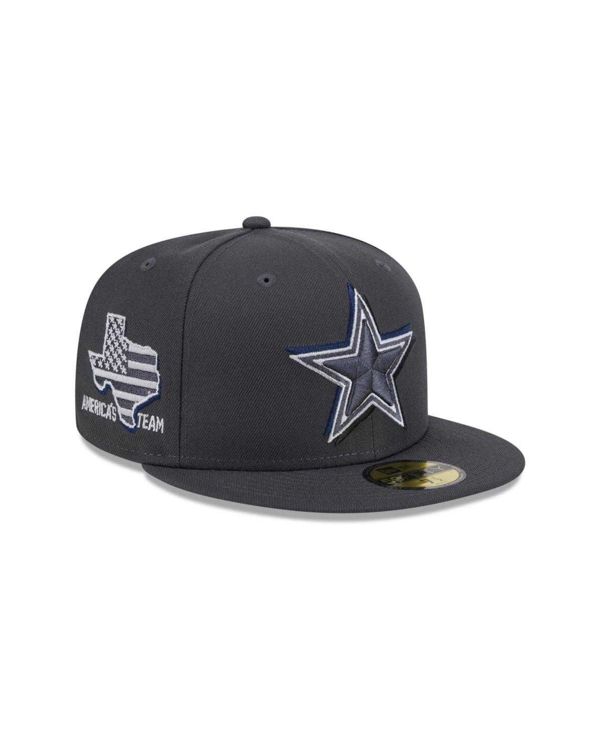 Mens New Era Graphite Dallas Cowboys Official 2024 NFL Draft On Stage 59FIFTY Fitted Hat Product Image