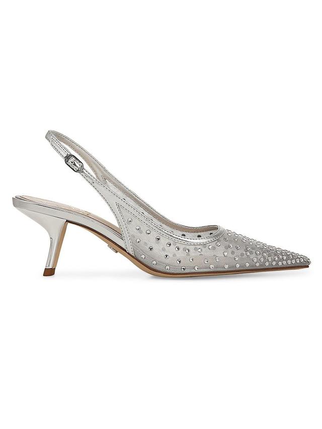 Sam Edelman Womens Bianka Embellished Mesh Pumps Product Image