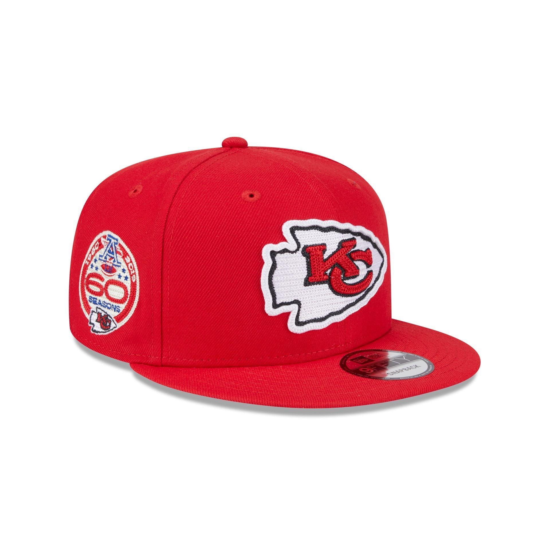 Alpha Industries x Kansas City Chiefs Red 9FIFTY Snapback Hat Male Product Image