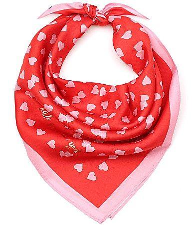 kate spade new york Heart Links Silk Square Scarf Product Image