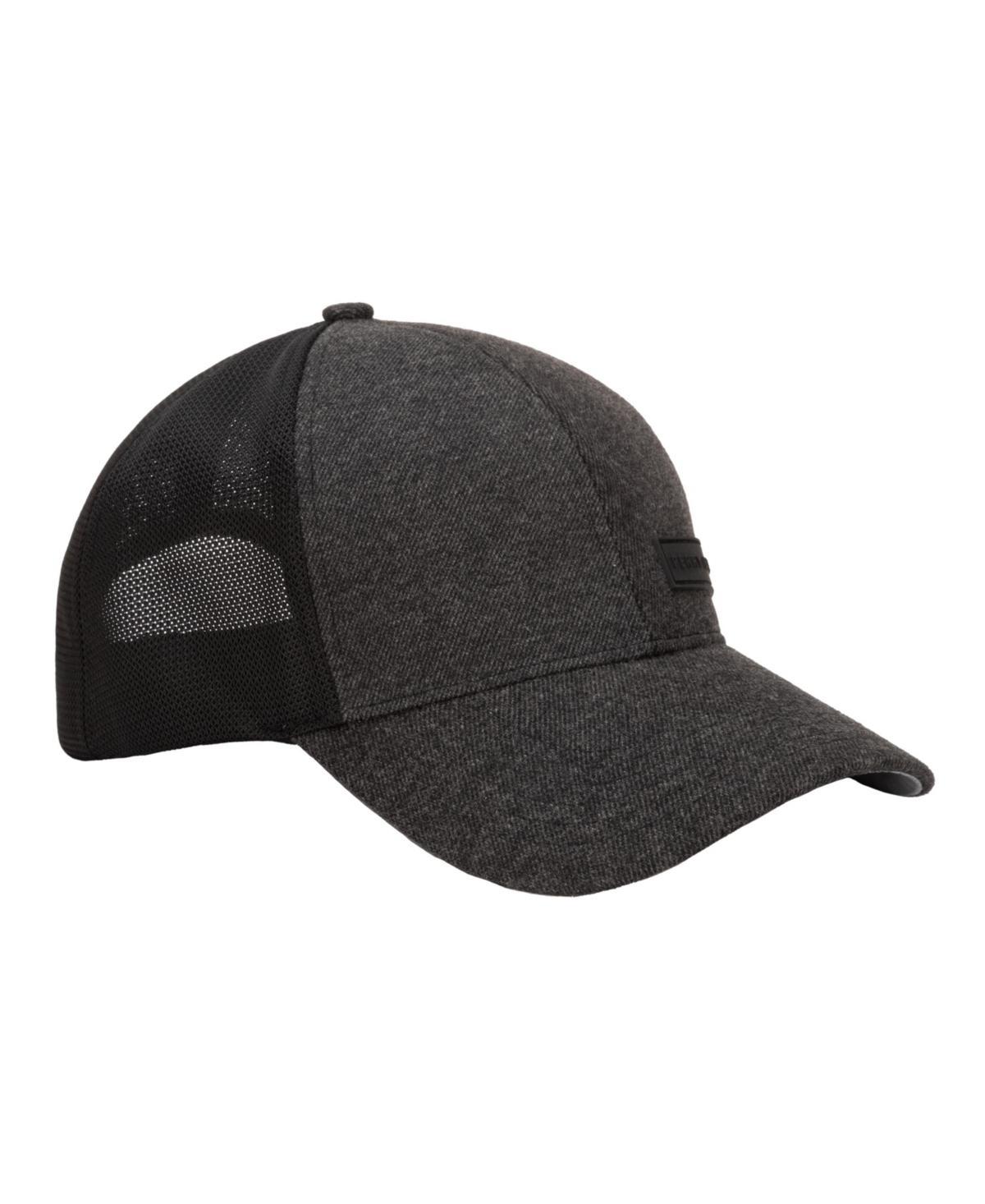 Perry Ellis Mens Heather Low Profile Baseball Golf Cap, Logo Patch Product Image