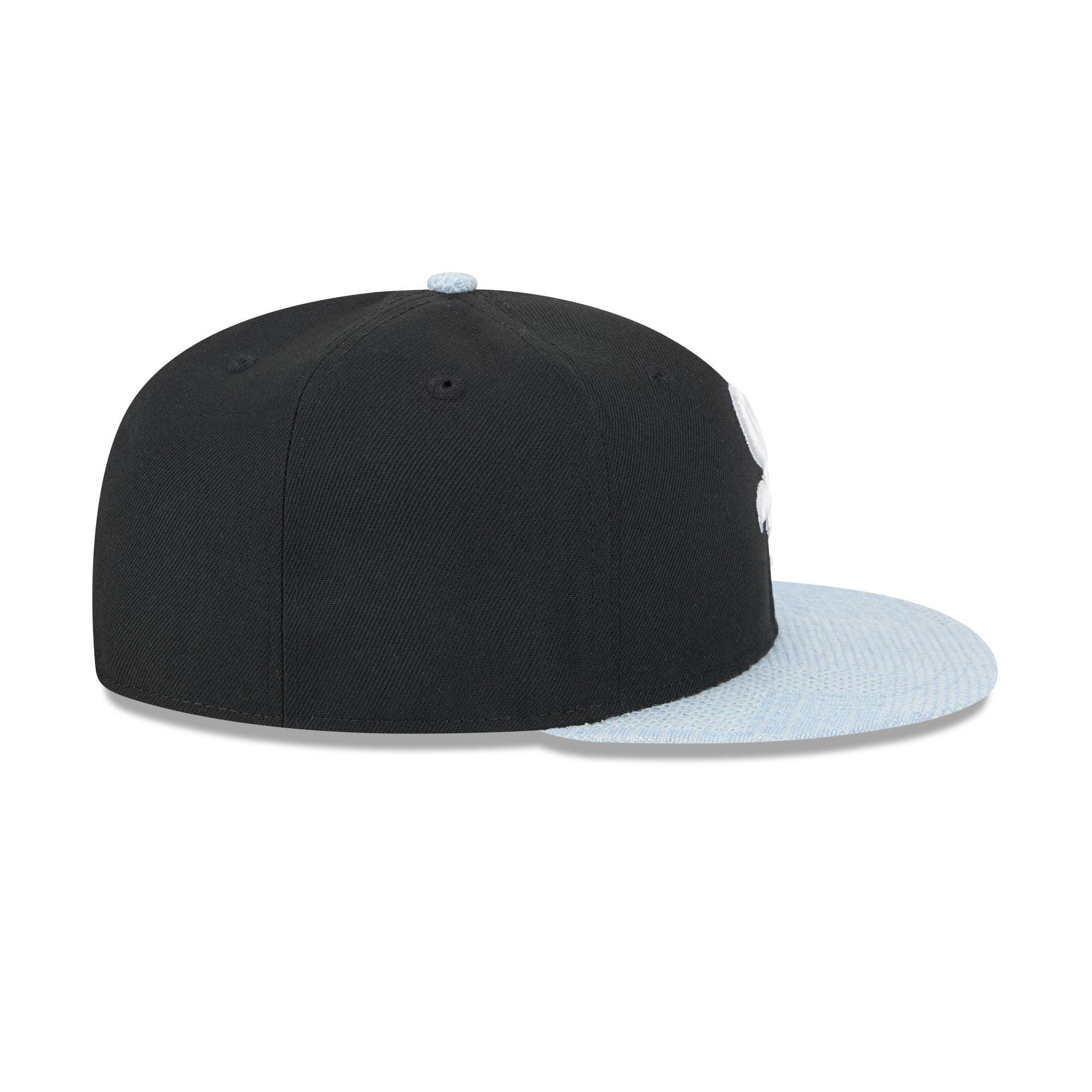 Chicago White Sox Patch Denim 59FIFTY Fitted Hat Male Product Image