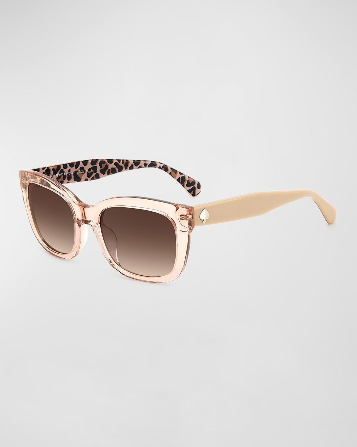 Kate Spade New York tammy 53mm rectangular sunglasses Product Image