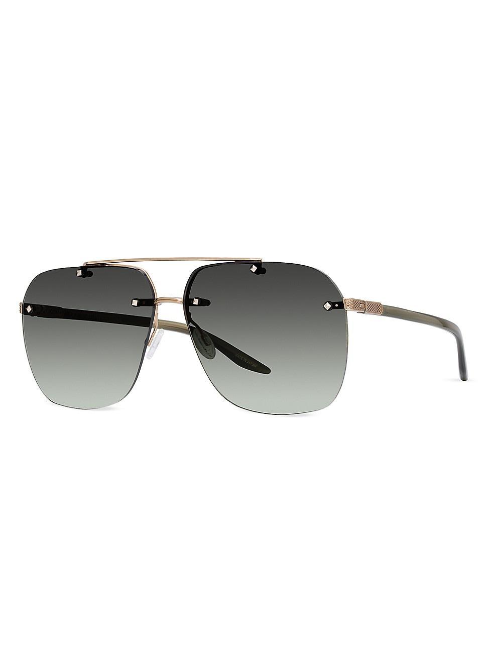 Mens Daniel 64MM Navigator Sunglasses Product Image