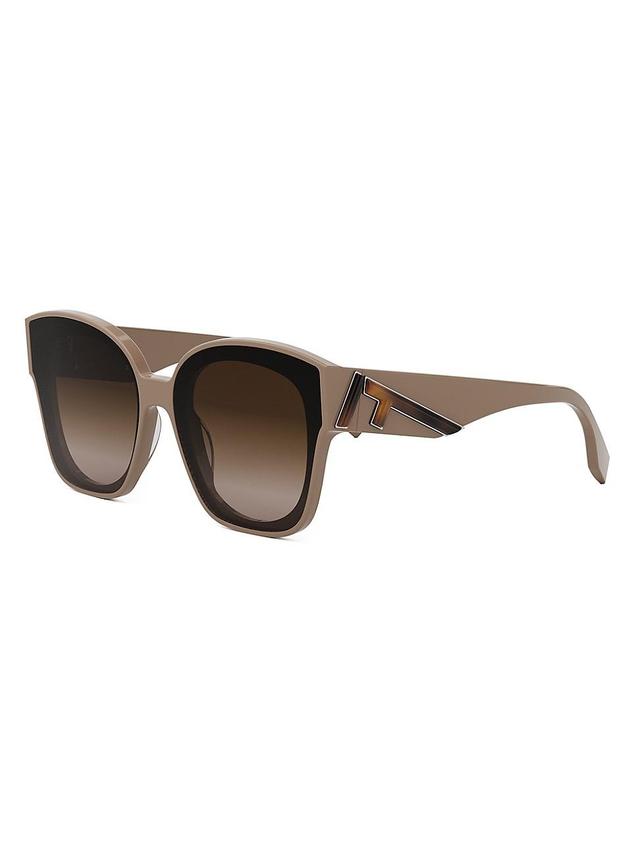 Womens Fendi First 63MM Square Sunglasses Product Image