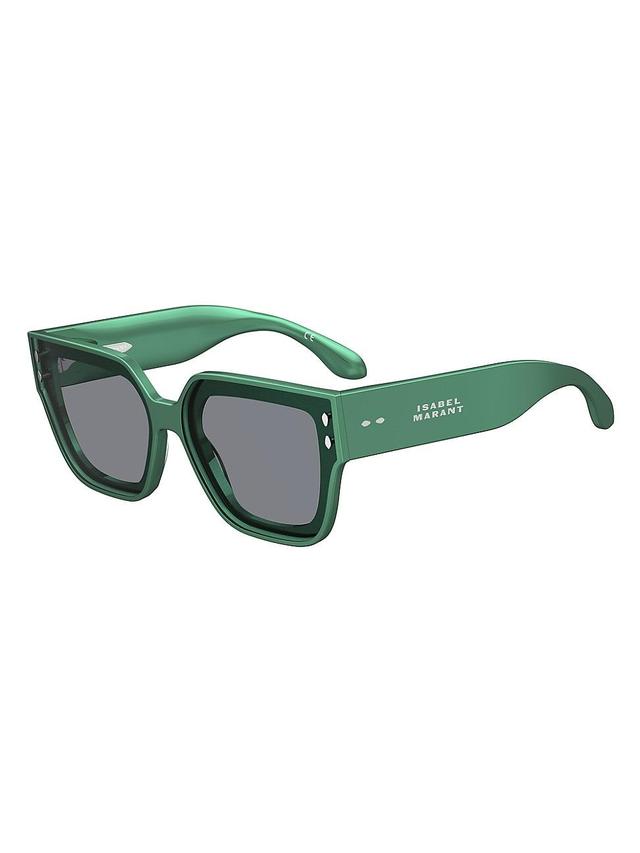 Womens 65MM Square Sunglasses Product Image