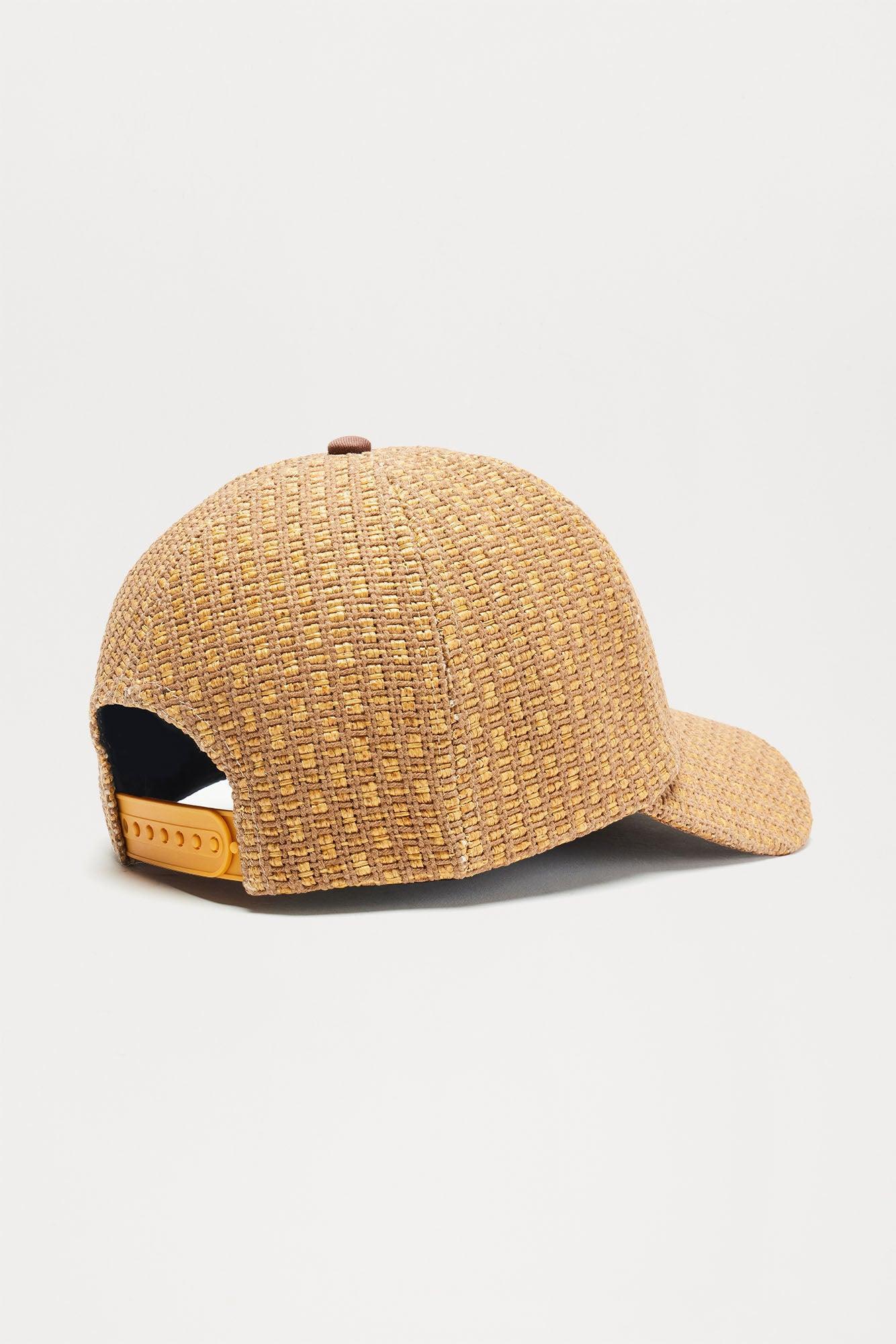 Logan Woven Structured Snapback - Brown Product Image