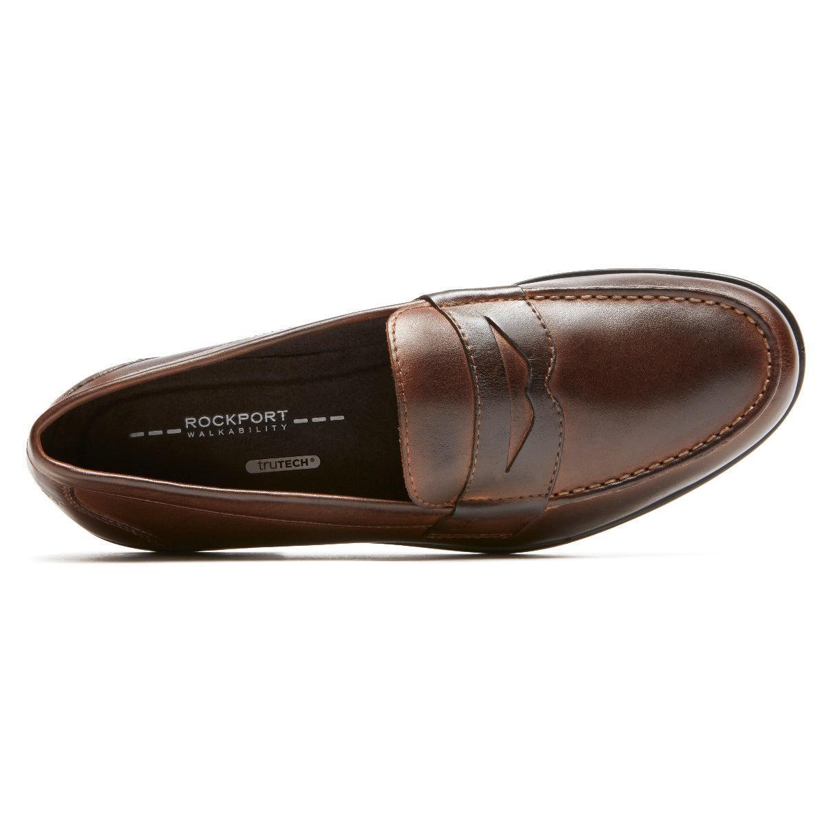 Rockport Classic Loafer Lite Venetian (Dark ) Men's Slip on Shoes Product Image