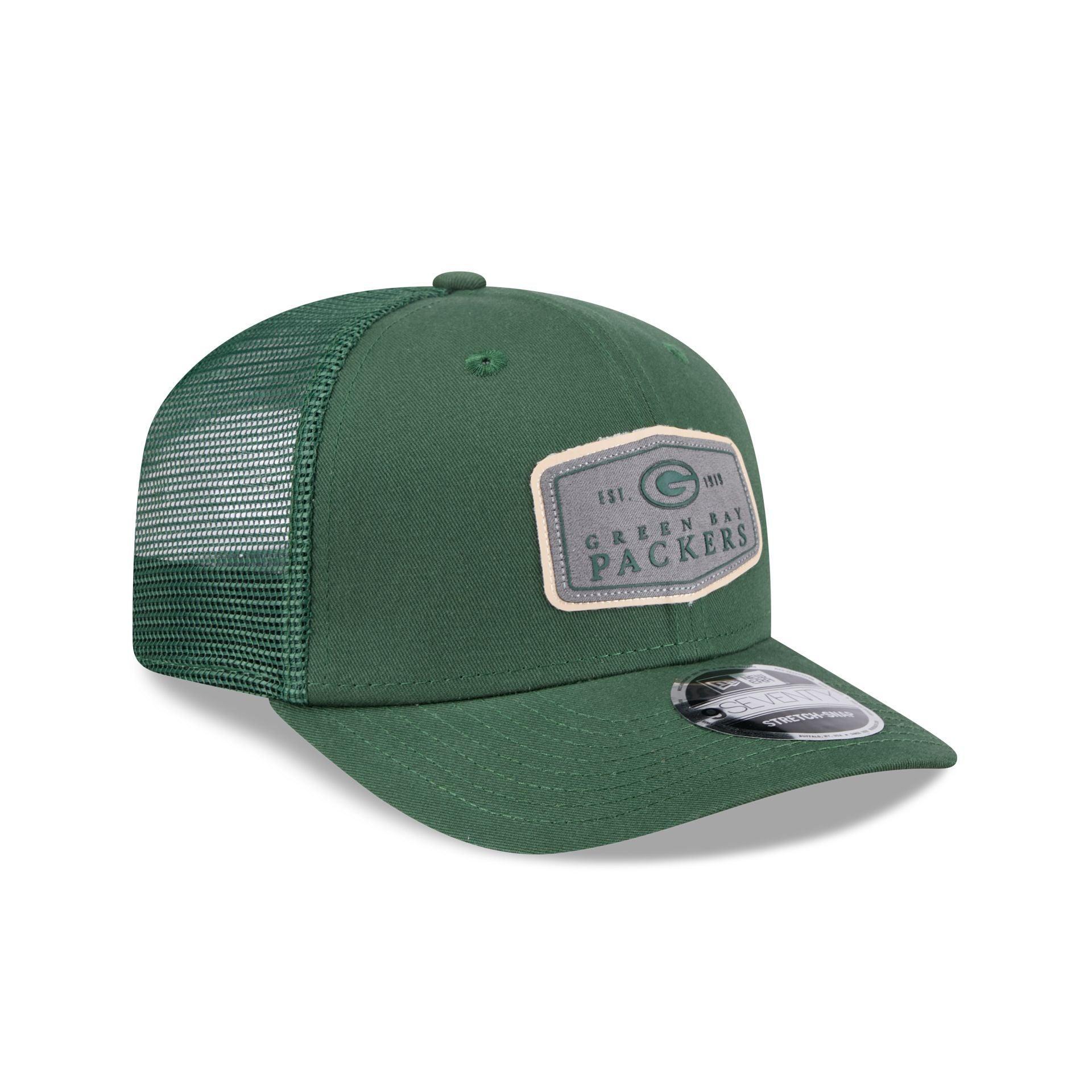 Green Bay Packers Labeled 9SEVENTY Stretch-Snap Hat Male Product Image