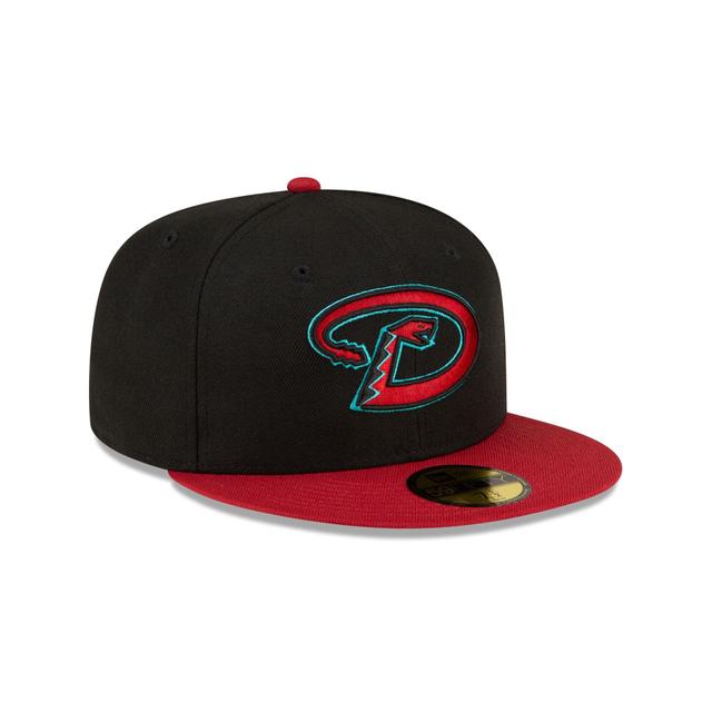 Arizona Diamondbacks Authentic Collection Road 59FIFTY Fitted Hat Male Product Image