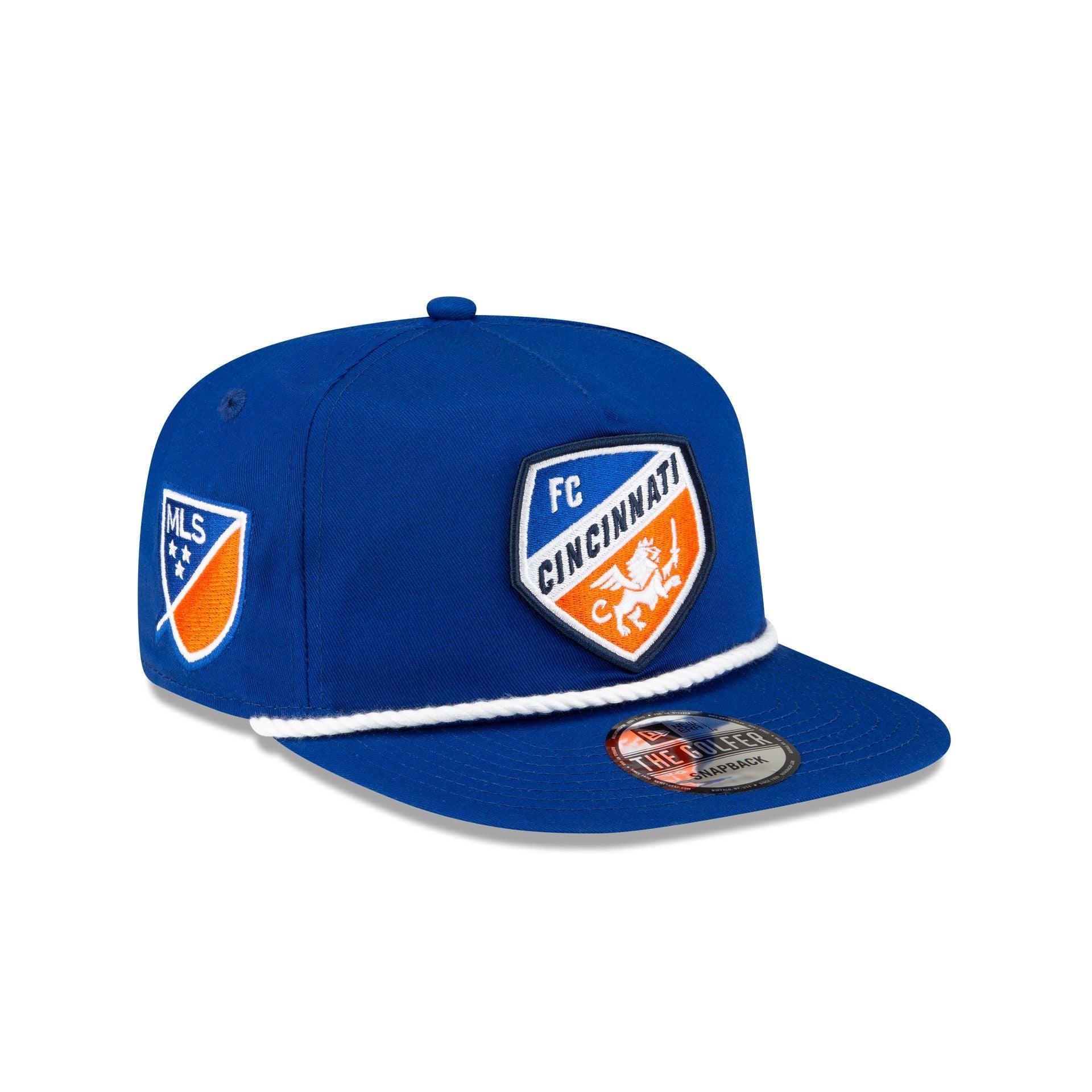 FC Cincinnati 2024 MLS Kickoff Golfer Hat Male Product Image