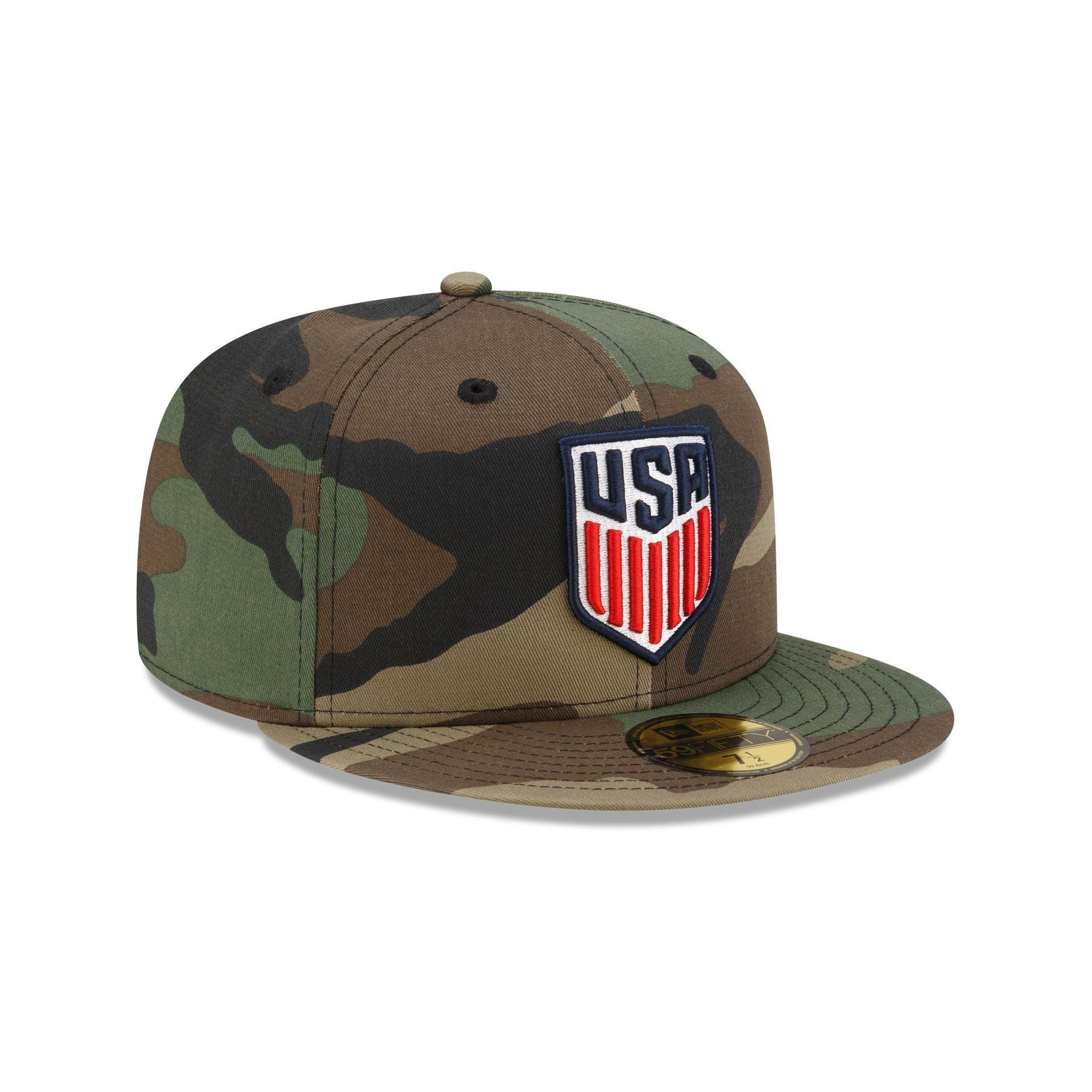 US Soccer Camo 59FIFTY Fitted Hat Male Product Image