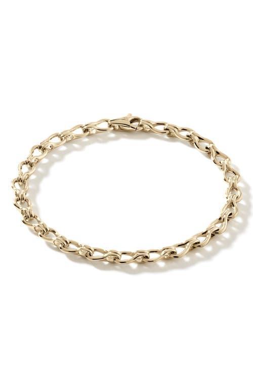 Womens Surf 14K Gold Chain Bracelet Product Image