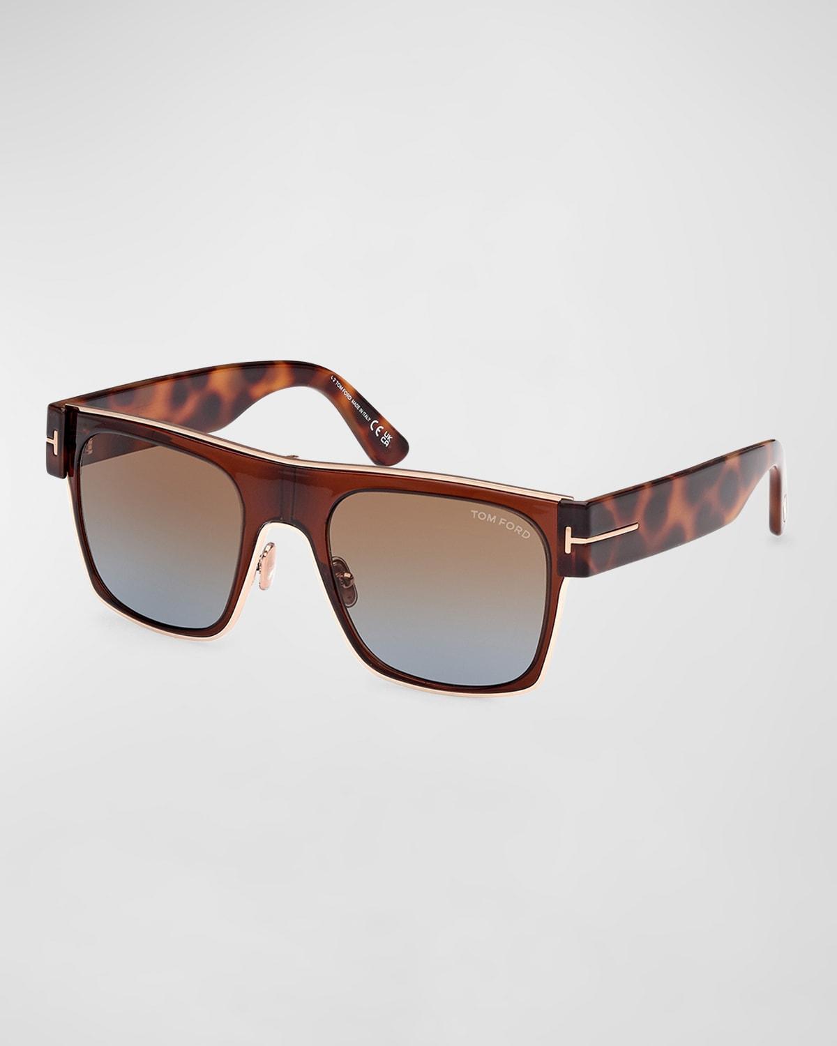 Mens Edwin 54MM Square Sunglasses Product Image