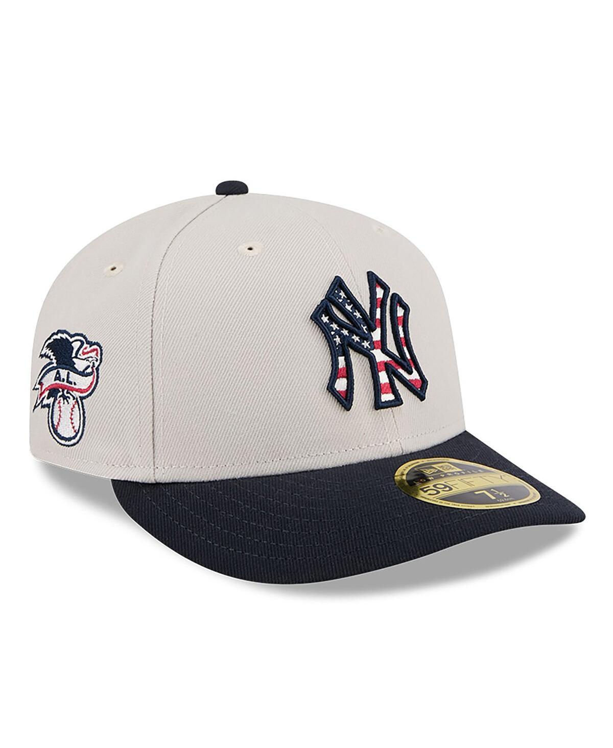 New Era Mens Black New York Yankees 2024 Fourth of July Low Profile 59FIFTY Fitted Hat Product Image