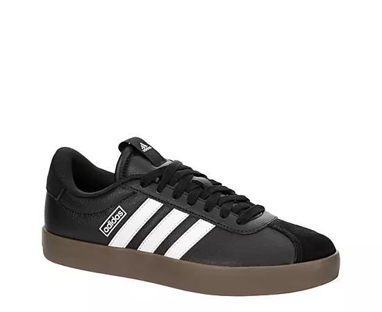 adidas Womens Vl Court 3.0 Casual Sneakers from Finish Line - White, Core Black Product Image