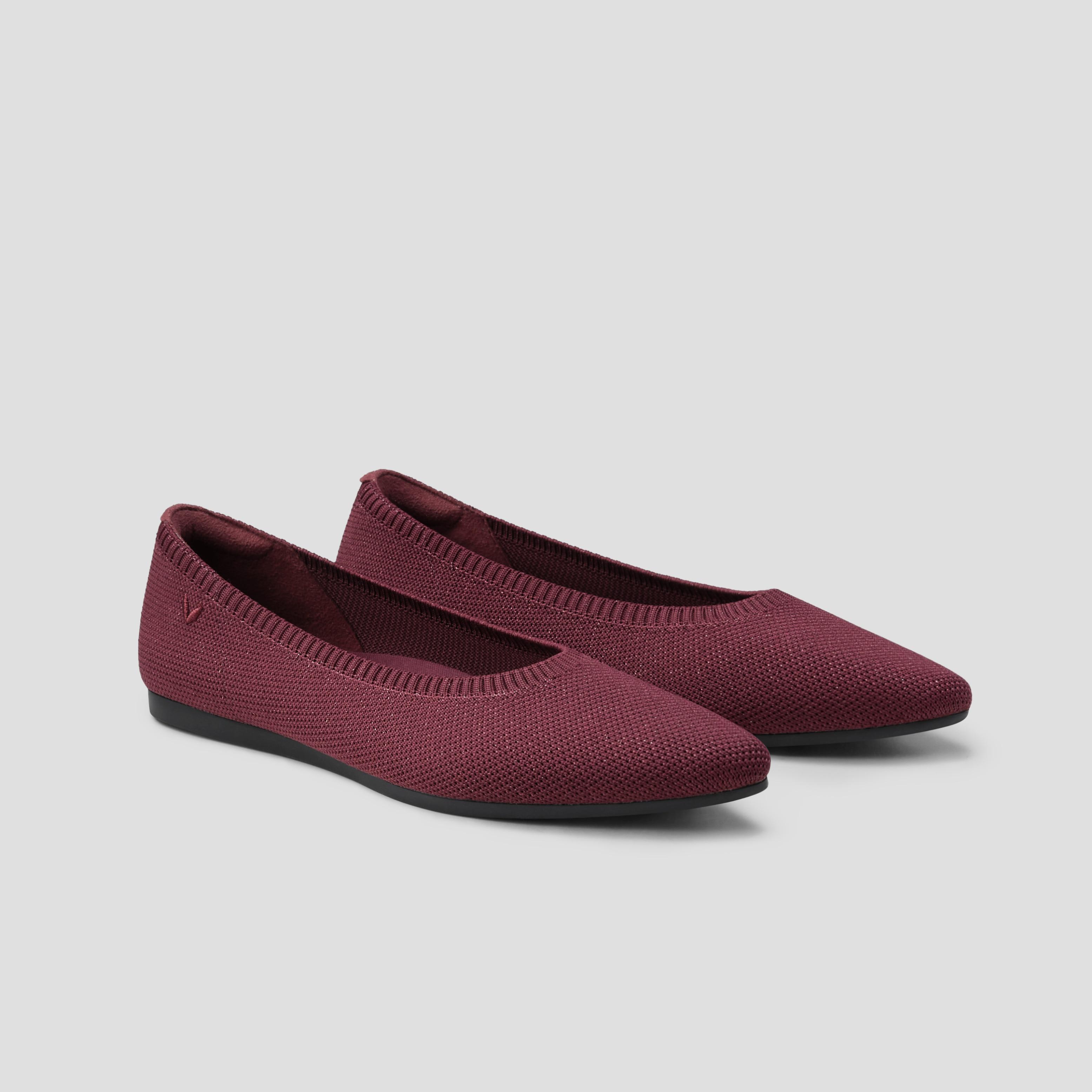 Pointed-Toe Ballet Flats (Aria 5°) Product Image