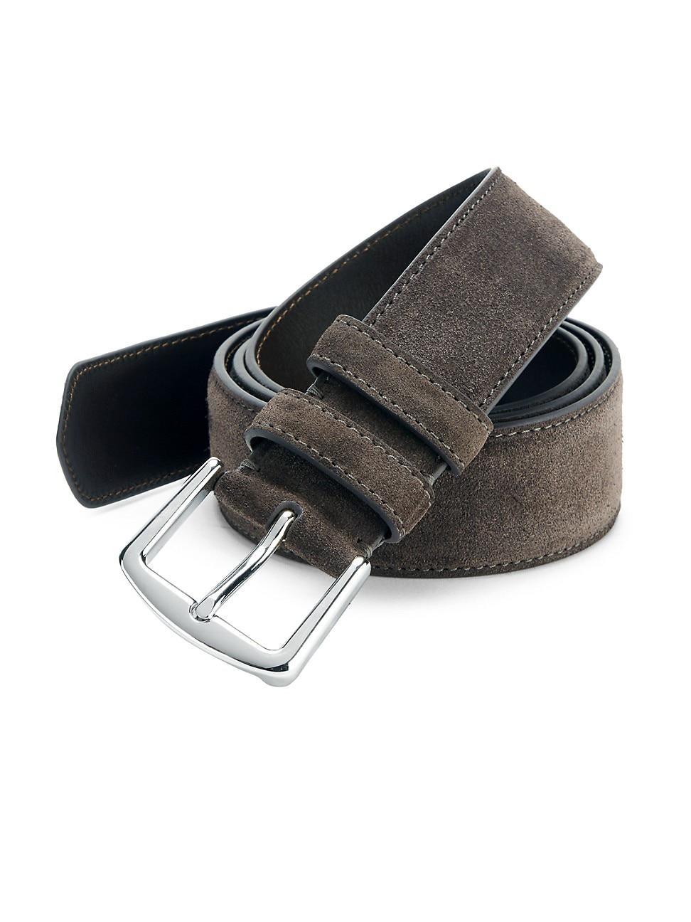 Mens Basic Suede Belt Product Image