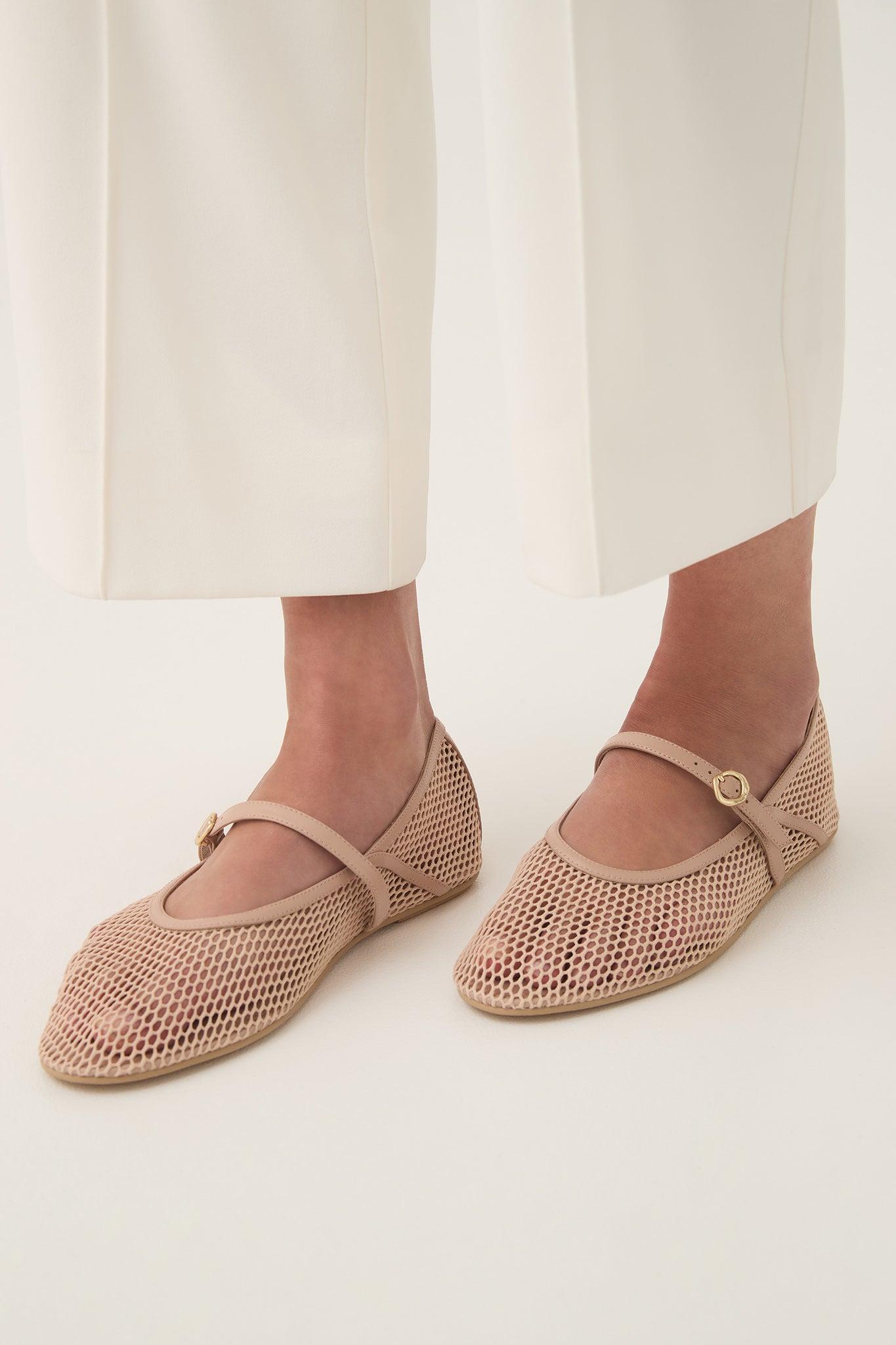 Marta Mesh Ballet Flat Product Image