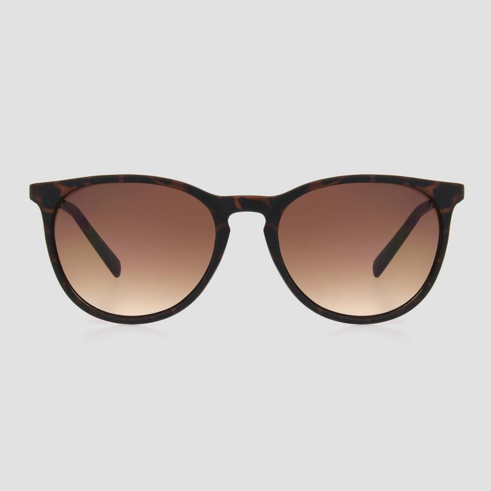 Womens Tortoise Shell Print Plastic Round Sunglasses - Universal Thread Product Image