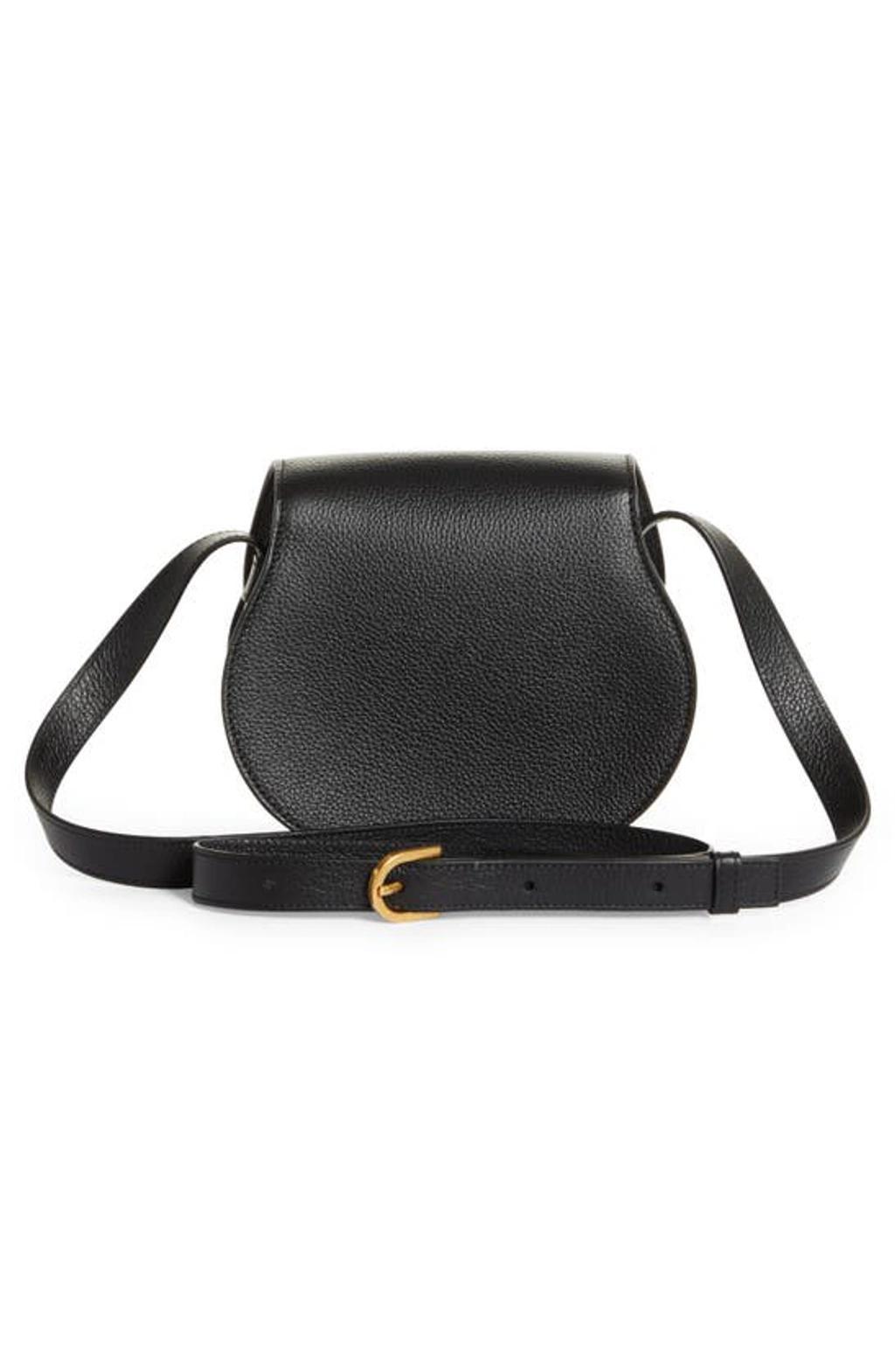 Women's Marcie Small Leather Crossbody Bag In Black Product Image