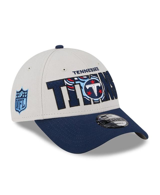 Mens New Era Stone Tennessee Titans 2023 Nfl Draft 9FORTY Adjustable Hat - Stone Product Image