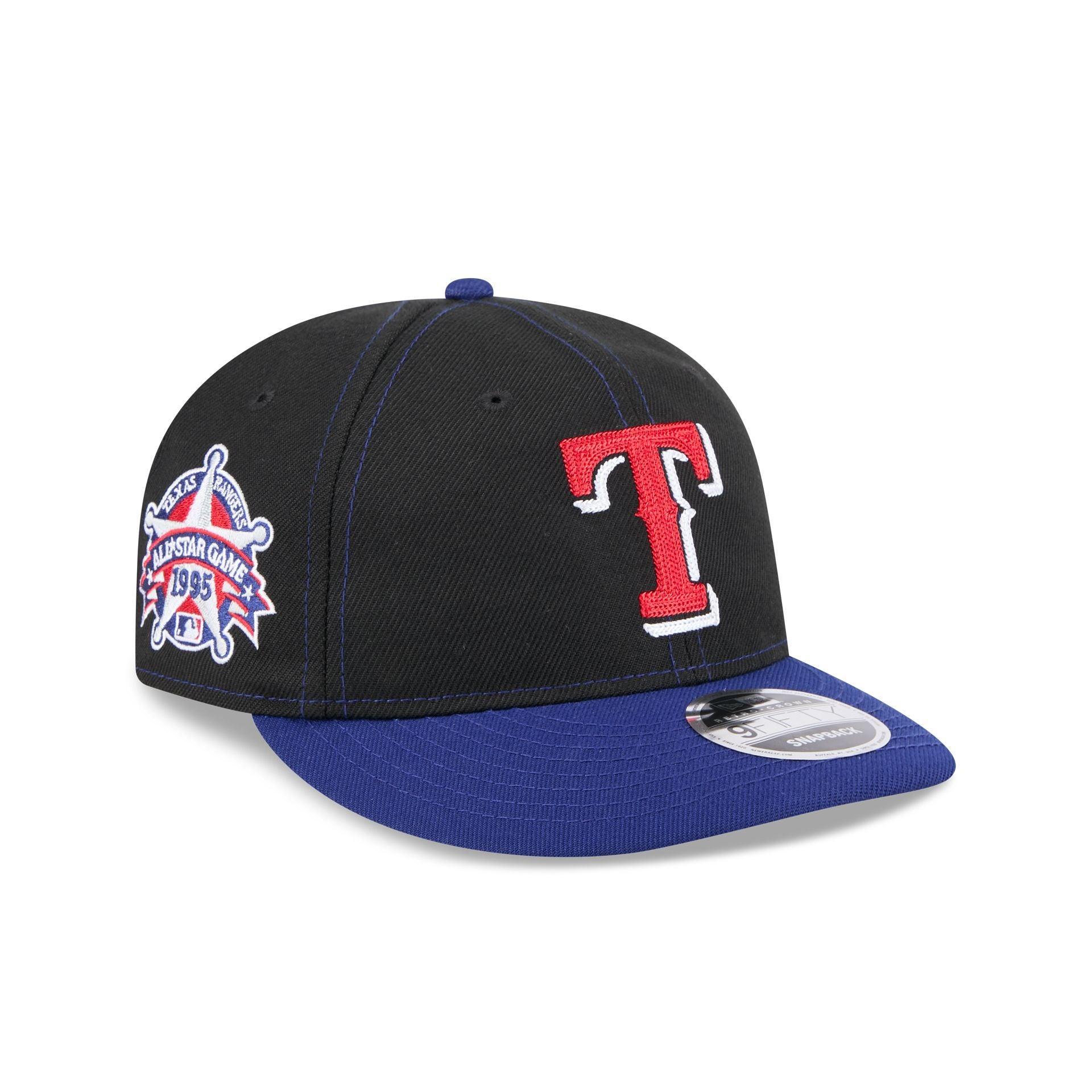 Texas Rangers Thunder Crown Retro Crown 9FIFTY Snapback Hat Male Product Image