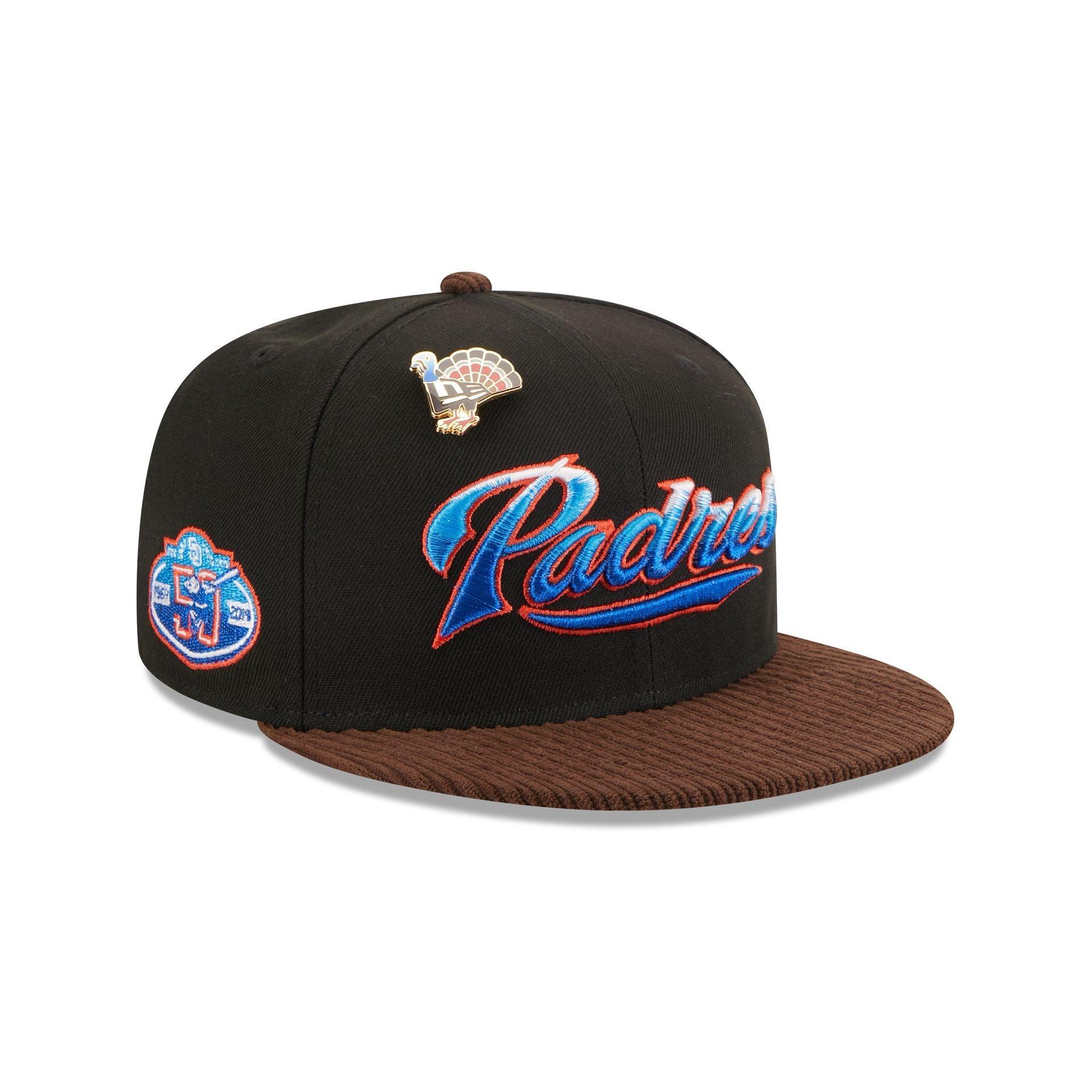 San Diego Padres Feathered Cord 59FIFTY Fitted Hat Male Product Image