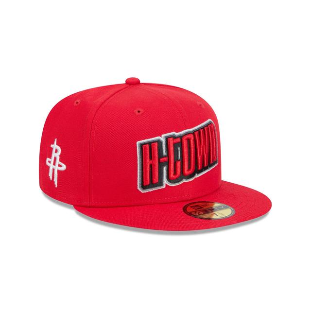 Houston Rockets 2024 City Edition Alt 59FIFTY Fitted Hat Male Product Image