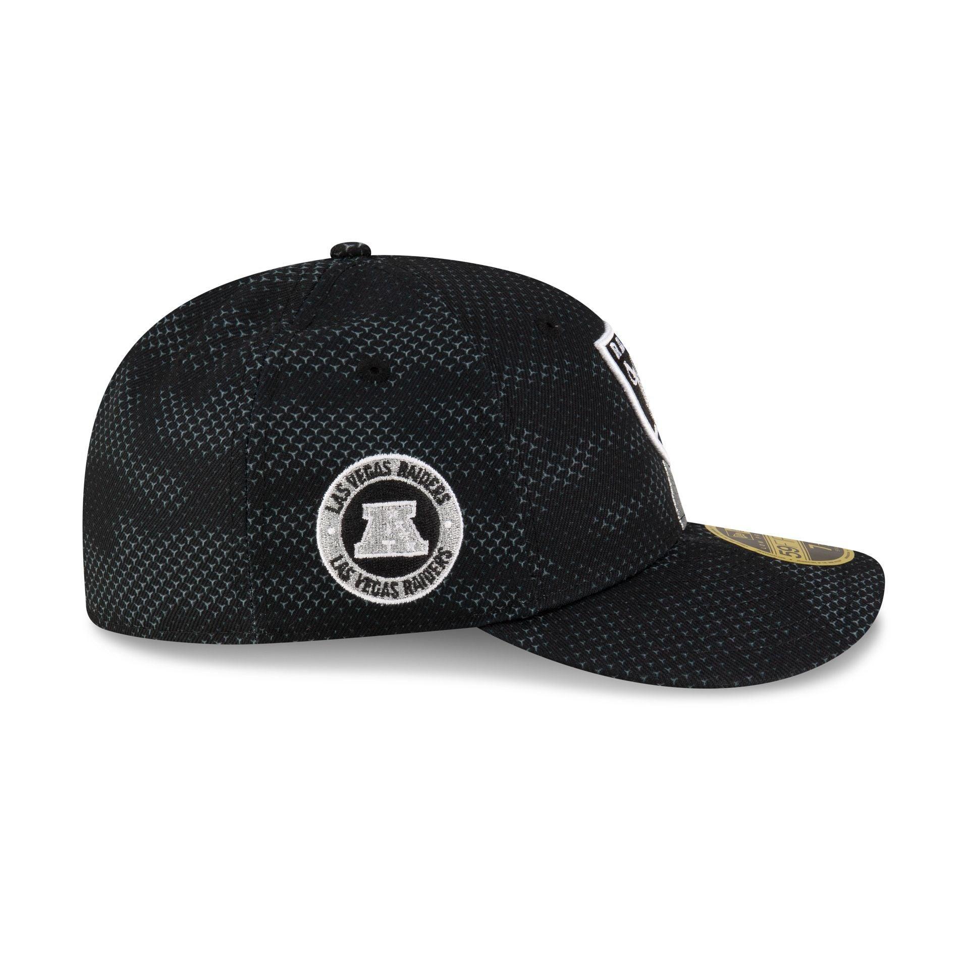 Las Vegas Raiders 2024 Sideline Low Profile 59FIFTY Fitted Hat Male Product Image