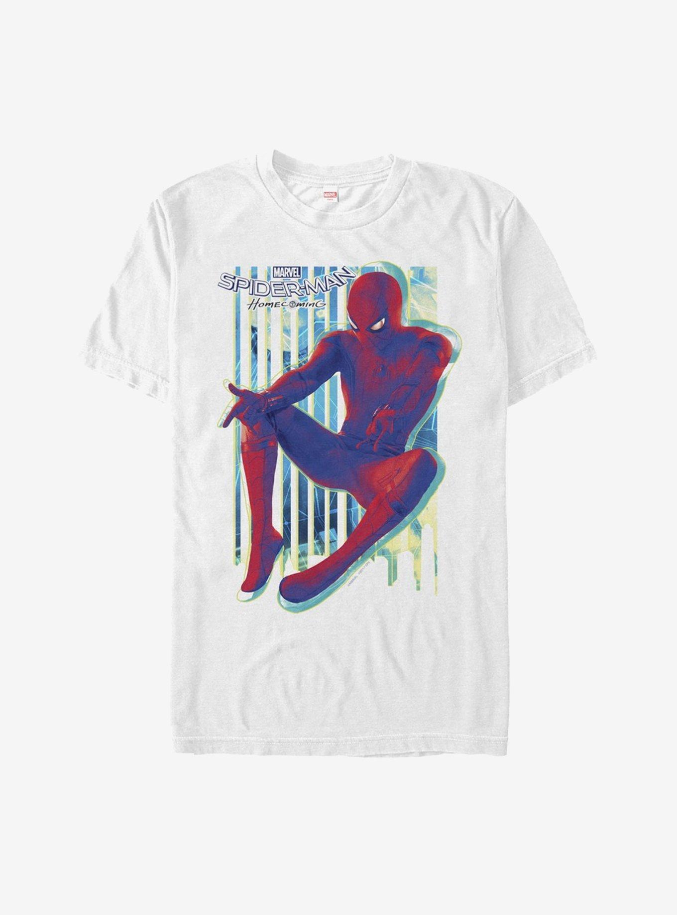 Marvel Spider-Man Homecoming Artistic Print T-Shirt Product Image