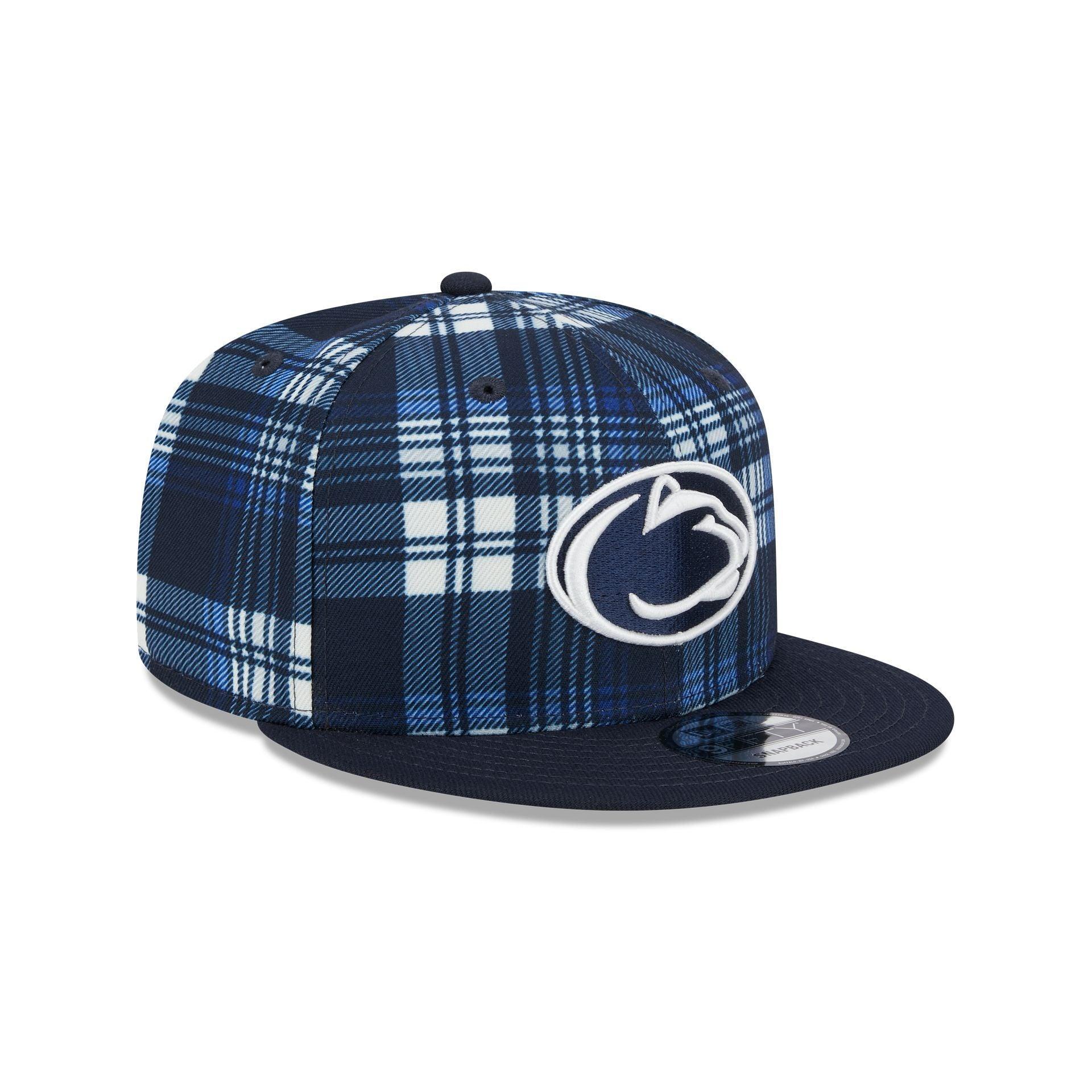 Penn State Nittany Lions Plaid 9FIFTY Snapback Hat Male Product Image