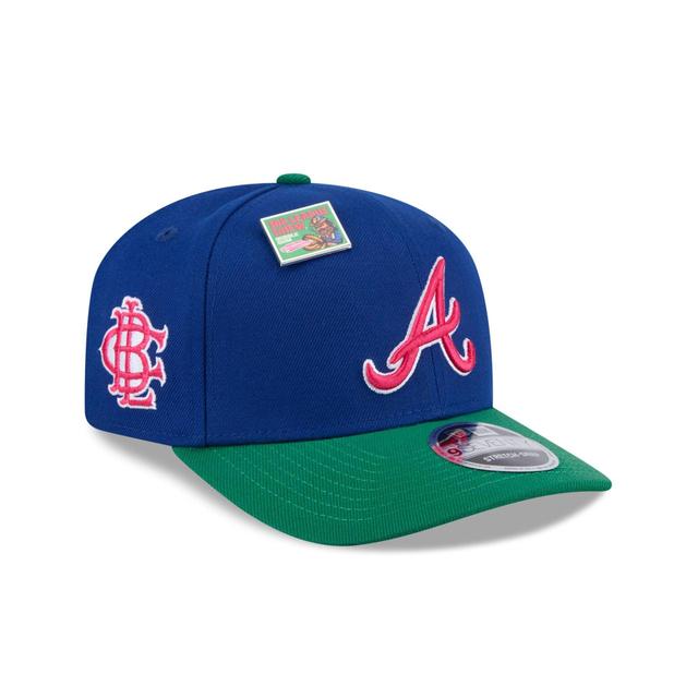 Big League Chew X Atlanta Braves Wild Pitch Watermelon 9SEVENTY Stretch-Snap Hat Male Product Image