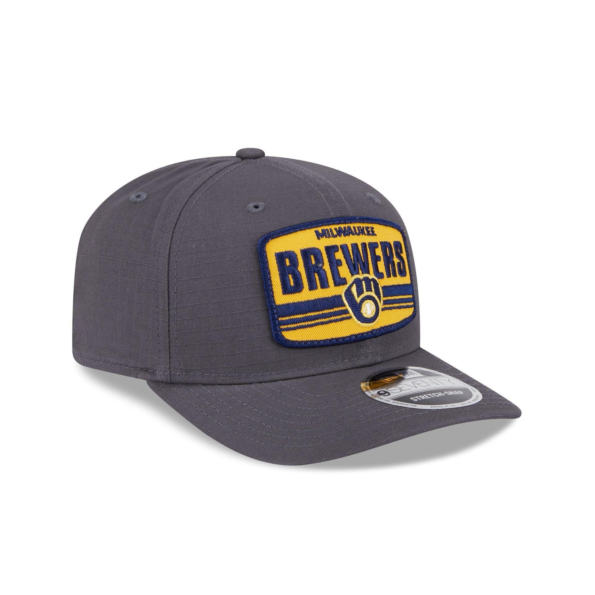 Milwaukee Brewers Team Elevated 9SEVENTY Stretch-Snap Hat Male Product Image