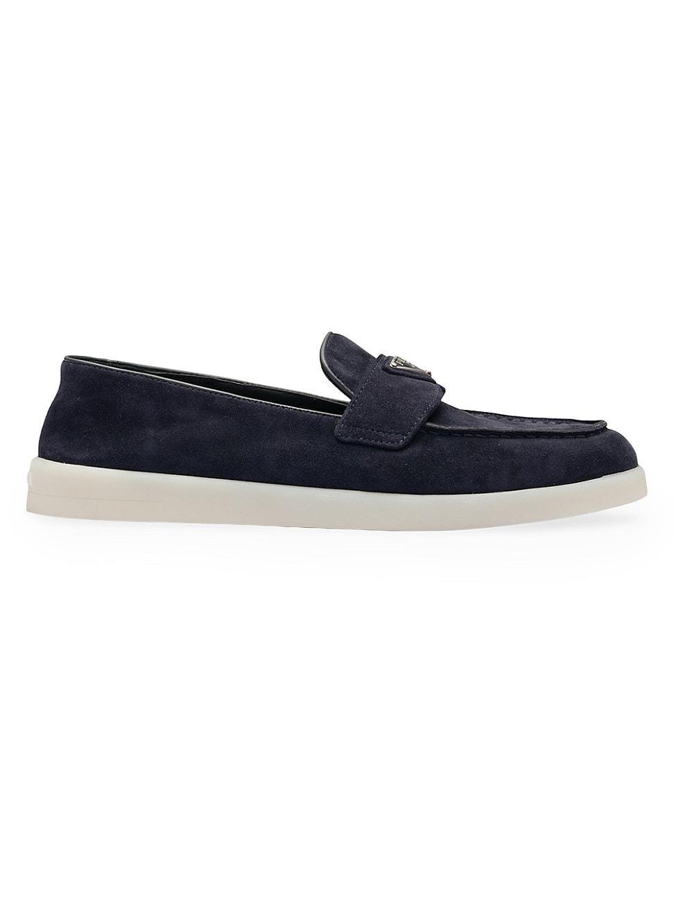 Prada Saint Tropez Suede Loafer Product Image